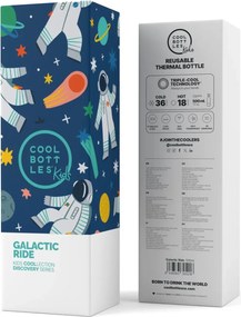 COOL BOTTLES Ανοξείδωτο παγούρι Galactic Ride 500ml
