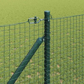 vidaXL Συρματόπλεγμα με ακίδες 10 x 1,2 μ Χάλυβας με επικάλυψη PVC