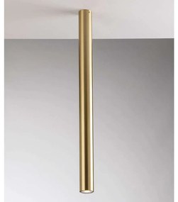 Φωτιστικό Οροφής - Πλαφονιέρα Fluke I-FLUKE-PL75 ORO 1xGU10 Φ5,5cm 75cm Gold Luce Ambiente Design Metal