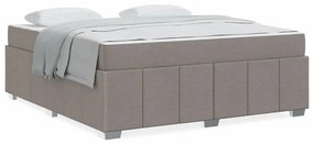 vidaXL Σκελετός Κρεβατιού Taupe 180 x 200 cm ύφασμα