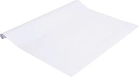 vidaXL Μεμβράνη Παραθύρου Ματ Λευκό 90x1000 εκ. PVC