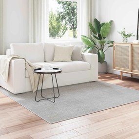vidaXL Χαλιά χώρου τετράγωνο LUGO Κρεμ 120 x 120 cm Πολυεστέρας