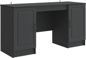 vidaXL Γραφείο Μαύρο 142,5 x 50 x 75 εκ. Επεξεργασμένο Ξύλο