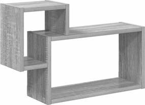 vidaXL Ράφι Τοίχου Γκρι Sonoma 55 x 15 x 35 εκ.