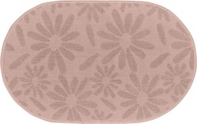 Πατάκι Μπάνιου Οβάλ (70x110) Kentia Loft Camilo 20 Pink