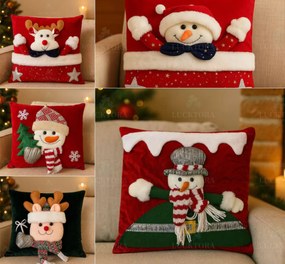 Διακοσμητική Χριστουγεννιάτικη Μαξιλαροθήκη XS17022