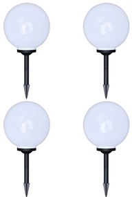 vidaXL Φωτιστικά Εξωτ. Χώρου για Μονοπάτια 4 τεμ. LED Καρφωτά 30 εκ.