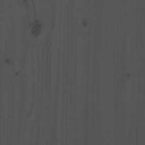 vidaXL Κρεμάστρα Ρούχων Γκρι 100x45,5x150 εκ. από Μασίφ Ξύλο Πεύκου