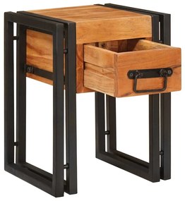vidaXL Βοηθητικό τραπεζάκι με συρτάρι Άλλο 30 x 30 x 40 cm