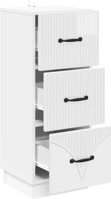 vidaXL Ντουλάπι με Συρτάρια 33 x 34,5 x 87 εκ. Επεξεργασμένο Ξύλο