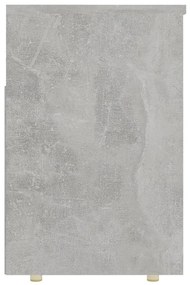vidaXL Παπουτσοθήκη Γκρι Σκυρ. 105 x 30 x 45 εκ. από Μοριοσανίδα