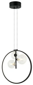 Φωτιστικό Οροφής Πολύφωτο Dimmable Zambelis 22064 Sandy Black