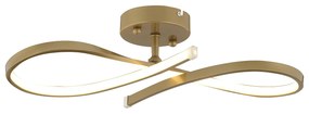 Φωτιστικό Κρεμαστό LED AURIGA Χρυσό Μέταλλο 52x11cm | Συσκευασία 1 τμχ