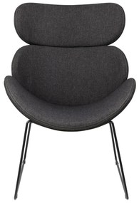 Πολυθρόνα Oakland 205, Γκρι, 91x69x79cm, 13 kg, Ταπισερί, Πόδια: Μέταλλο | Epipla1.gr