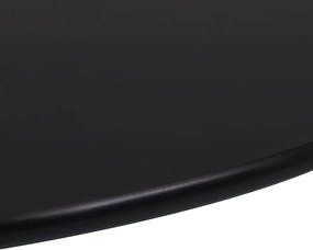 vidaXL Επιφάνεια Τραπεζιού Στρογγυλή 500 χιλ. από Ψημένο Γυαλί