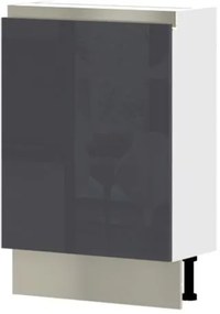 Επιδαπέδιο ντουλάπι φούρνου Trinity R3-60-1K-Anthraki Gualistero - 60.00Χ32.00Χ90.50cm