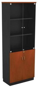 ΒΙΒΛΙΟΘΗΚΗ 80x40x211cm DG/Cherry / New