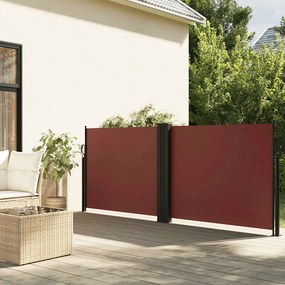 vidaXL Σκίαστρο Πλαϊνό Συρόμενο Καφέ 120 x 600 εκ.