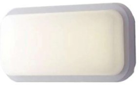 Φωτιστικό Τοίχου - Απλίκα Shelly LED-SHELLY-Q-L BCO 20W Led 29,6x14,6x7,6cm White Intec