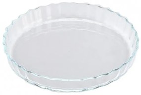Estia Ταψί Τάρτας Crystal Γυάλινο Πυρίμαχο 30x4cm 2lt Στρογγυλό 01-10669