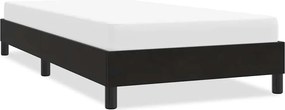 vidaXL Πλαίσιο κρεβατιού χωρίς στρώμα Μαύρο 100x220 cm Βελούδινο