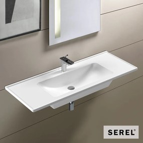 Serel Slim 3037 100x46 - Νιπτήρας μπάνιου
