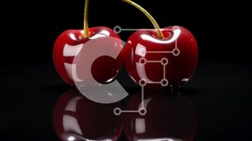 Σετ των 2 Intra Συλλεκτικό Ξύλινο Παζλ Plywood 4mm - Ζευγάρι Glorious Red Cherry Σε Ξύλινο Κουτί - Διαστάσεις: 10x10 cm – 25 κομμάτια