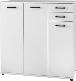 Παπουτσοθήκη - Ντουλάπι Polly Megapap χρώμα λευκό 108x35x108εκ.