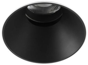 Σποτ Led Χωνευτό Deep60 R 3023592712 Χωρίς Πλαίσιο 15° 2700K 466lm CRI90 Black Faro Barcelona Στρόγγυλο