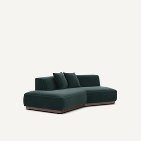 Γωνία καναπέ αριστερή από βελούδο, JACOPO