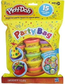 Πλαστοζυμαράκια Πλαστελίνης Play-Doh Τσάντα Για Πάρτι Με 15 Κουτιά 18367 Multi Hasbro