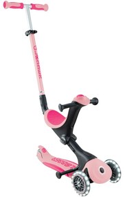 Globber Scooter Go.Up Deluxe Fantasy Lights Deep Pastel Pink