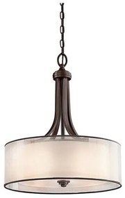 Κρεμαστό Φωτιστικό Οροφής 4xE27 Lacey Elstead Lighting-KL-LACEY-P-L-MB-Μπρονζέ KL-LACEY-P-L-MB