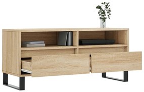 vidaXL Έπιπλο Τηλεόρασης Sonoma Δρυς 100 x 34,5 x 44,5 εκ. Επεξ. Ξύλο