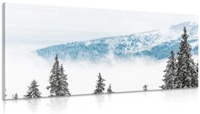 Εικόνα χιονισμένα πεύκα - 100x50