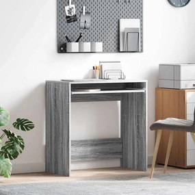 vidaXL Γραφείο Γκρίζο Σονομα 77,5 x 43 x 79 cm Επεξεργασμένο Ξύλο