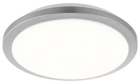 Φωτιστικό Οροφής - Πλαφονιέρα Led 97326 Silver Competa-St Eglo Μέταλλο