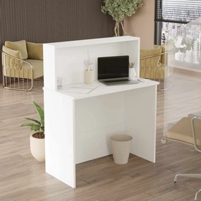 Τραπέζι Υποδοχής Λευκό CEBAL 90x44.5x110