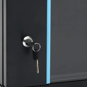 vidaXL Καμπίνα Δικτύου Επιτοίχια 6U 19&#039;&#039; IP20 600x450x375 χιλ.