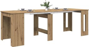 vidaXL Τραπέζι φαγητού 240 x 85 x 75 εκ Επεξεργασμένο Ξύλο