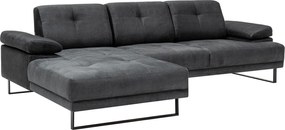 Corner Sofa Mustang Small Left - Anthracite Anthracite