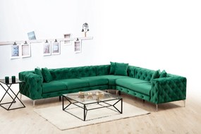 Corner Sofa Como Right - Green Green