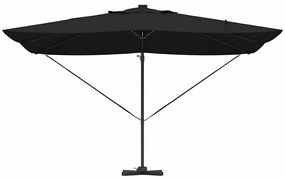 vidaXL Καναδέζικη Ρωμαϊκή Πέργολα Μαύρο 352 x 251 x 265 εκ.