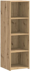 vidaXL Highboard Artisan Δρυς 40 x 41 x 124 εκ Επεξεργασμένο Ξύλο