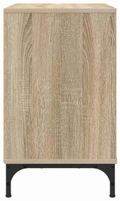 vidaXL Κομοδίνο Sonoma Δρυς 63.5 x 36 x 61 εκ Επεξεργασμένο ξύλο