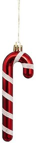 Χριστουγεννιάτικο Στολίδι Candy 07.192376 4,4x14cm Red-White