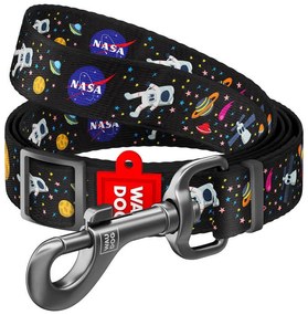 Nylon dog leash WAUDOG "NASA21", w. 25mm, lgth. 122cm