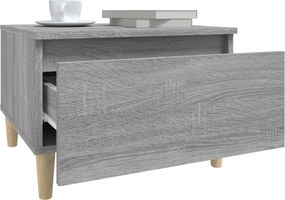 vidaXL Τραπεζάκια Σαλονιού 2 τεμ. Γκρι Sonoma 50x46x35 εκ. Επεξ. Ξύλο