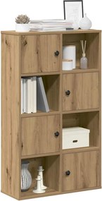 vidaXL Βιβλιοθήκη Αρτισιανή Δρυς 60x24x101,5 εκ. Επεξ. Ξύλο
