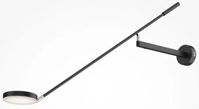 Απλίκα Φωτιστικό Τοίχου LED 6W Μαύρο Reading Light Κινητό Fad MOD070WL-L6B3K Maytoni MOD070WL-L6B3K Μαύρο